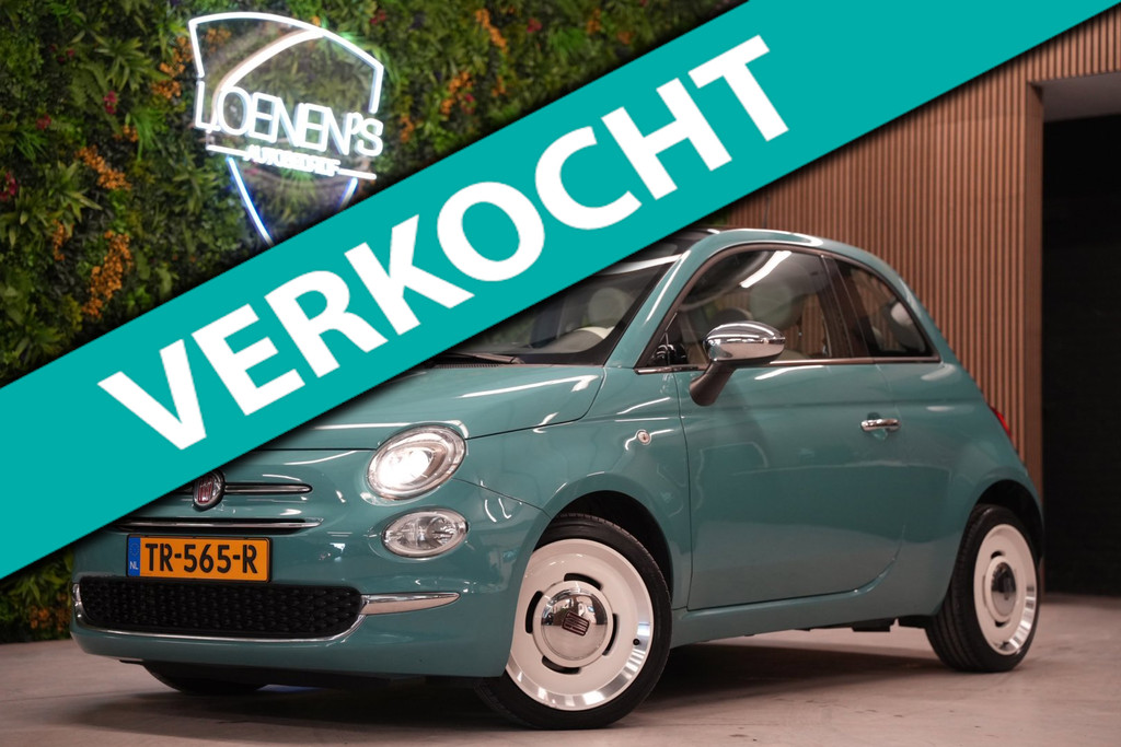Fiat 500 0.9 TwinAir Turbo Anniversario / Panorama dak / CarPlay / Cruise Control 56240342-0.jpg | Loenen's Autobedrijf