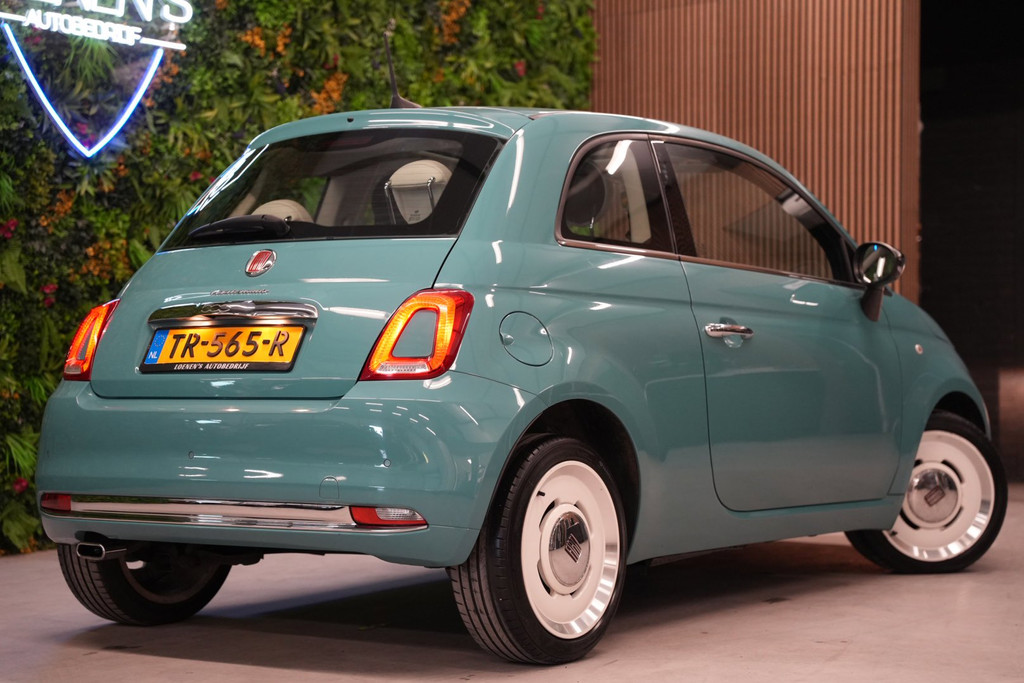Fiat 500 0.9 TwinAir Turbo Anniversario / Panorama dak / CarPlay / Cruise Control 56240342-1.jpg | Loenen's Autobedrijf