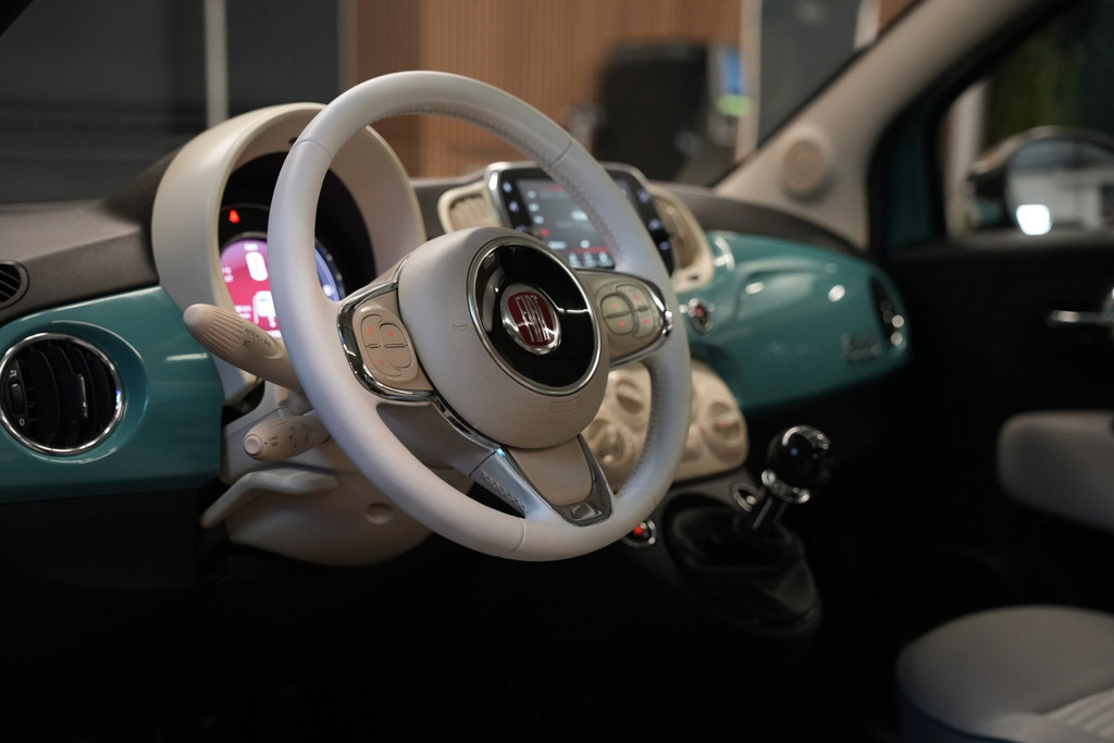 Fiat 500 0.9 TwinAir Turbo Anniversario / Panorama dak / CarPlay / Cruise Control 56240342-3.jpg | Loenen's Autobedrijf