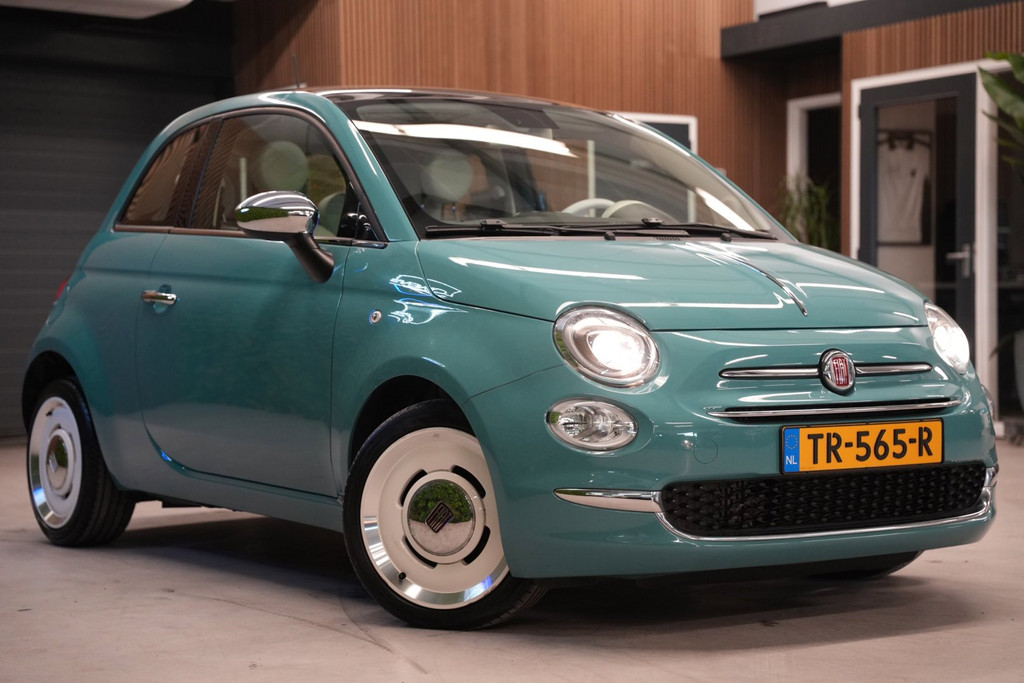 Fiat 500 0.9 TwinAir Turbo Anniversario / Panorama dak / CarPlay / Cruise Control 56240342-4.jpg | Loenen's Autobedrijf